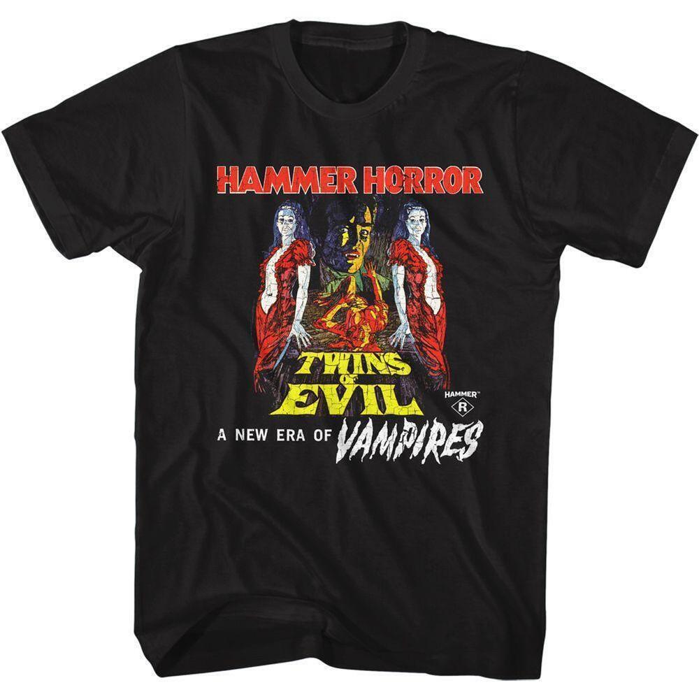 Hammer Horror Twins Of Evil T Shirt